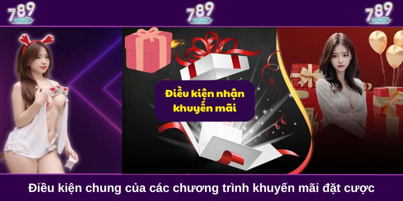 Điều kiện chung của các chương trình khuyến mãi đặt cược