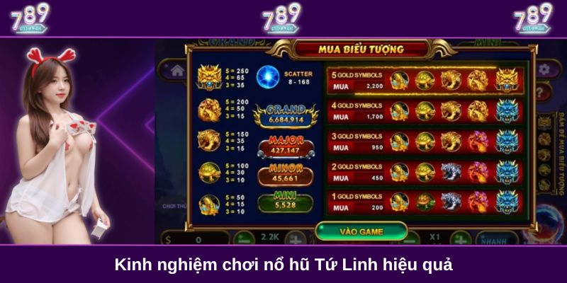 Kinh nghiệm chơi nổ hũ Tứ Linh hiệu quả